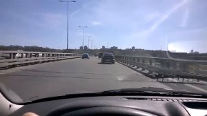 2017.05.01 Проезд по Метромосту Нижний Новгород