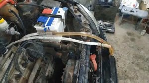Чистим радиатор печки на DAEWOO Sens 1.3