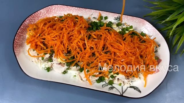 Салат "Озорной ЦЫПЛЕНОК! Стоит только ПОПРОБОВАТЬ, уже НЕ ЗАБУДЕШЬ! Просто и вкусно НЕВЕРОЯТНО! смотреть онлайн