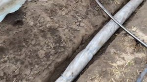 Проводим отопление в теплицы. Этап первый- подготовка.