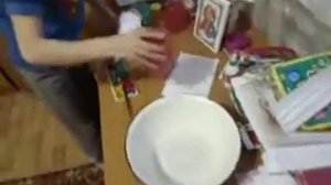 Эксперимент. Холодная и горячая вода не смешивается.