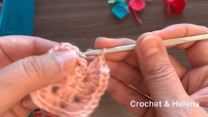 Вяжем вместе плед из маленьких квадратов. Часть 1. Для начинающих. Бабушкин квадрат