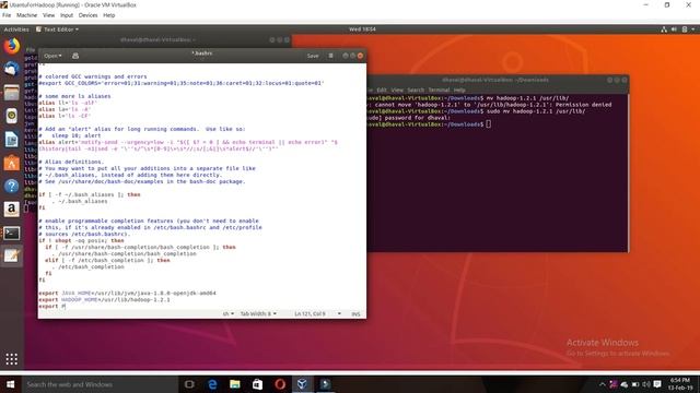 Tutorial 6: Step By Step Installation of Hadoop 1.X in Ubantu Operating System using VirtualBox смотреть онлайн