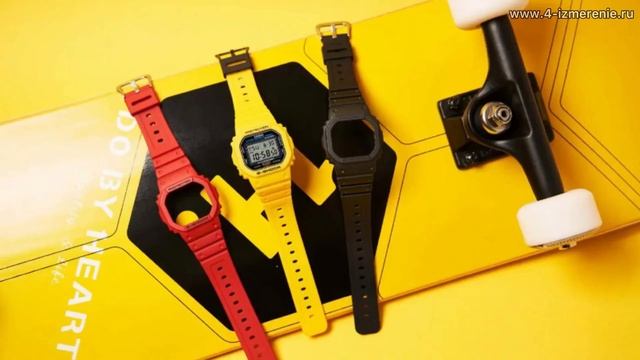 Обзор 4 Измерение Casio G-Shock DWE-5600R-9ER смотреть онлайн