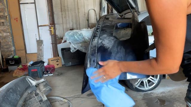 Новые диски для BMW E46 Compact Front Swap. Машина в Покрасочной. смотреть онлайн