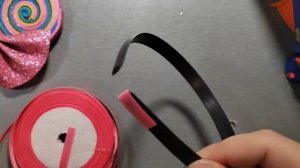 Мастер класс ободка-конфетки