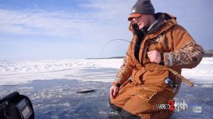 Ice Fishing the LARGEST Lake in the World