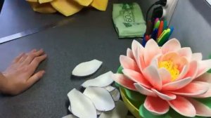 Делаем кувшинку из изолона | DIY Water lily