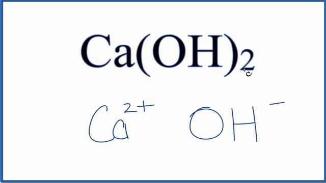 Number of Ions in Ca(OH)2: Calcium Hydroxide смотреть онлайн