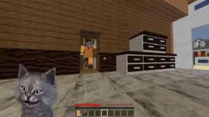 НЕПОСЛУШНЫЙ КОТЁНОК ПОЦАРАПАЛ СОБАКУ! - МАЙНКРАФТ ЖИЗНЬ КОТИКА 9 СЕРИЯ