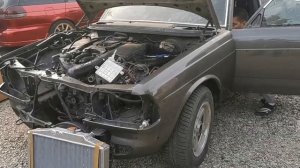 Mercedes-Benz w123 swap V8 4.6L 1UR-FSE