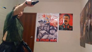 Переход на пистолет