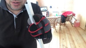 Переход кабель канала с потолка на стену