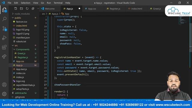Show and Hide Password along with Dynamic Style in React JS | React JS Tutorial in Hindi #22 смотреть онлайн