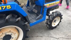 Японский минитрактор Исеки TA175 и Мицубиси D1650
