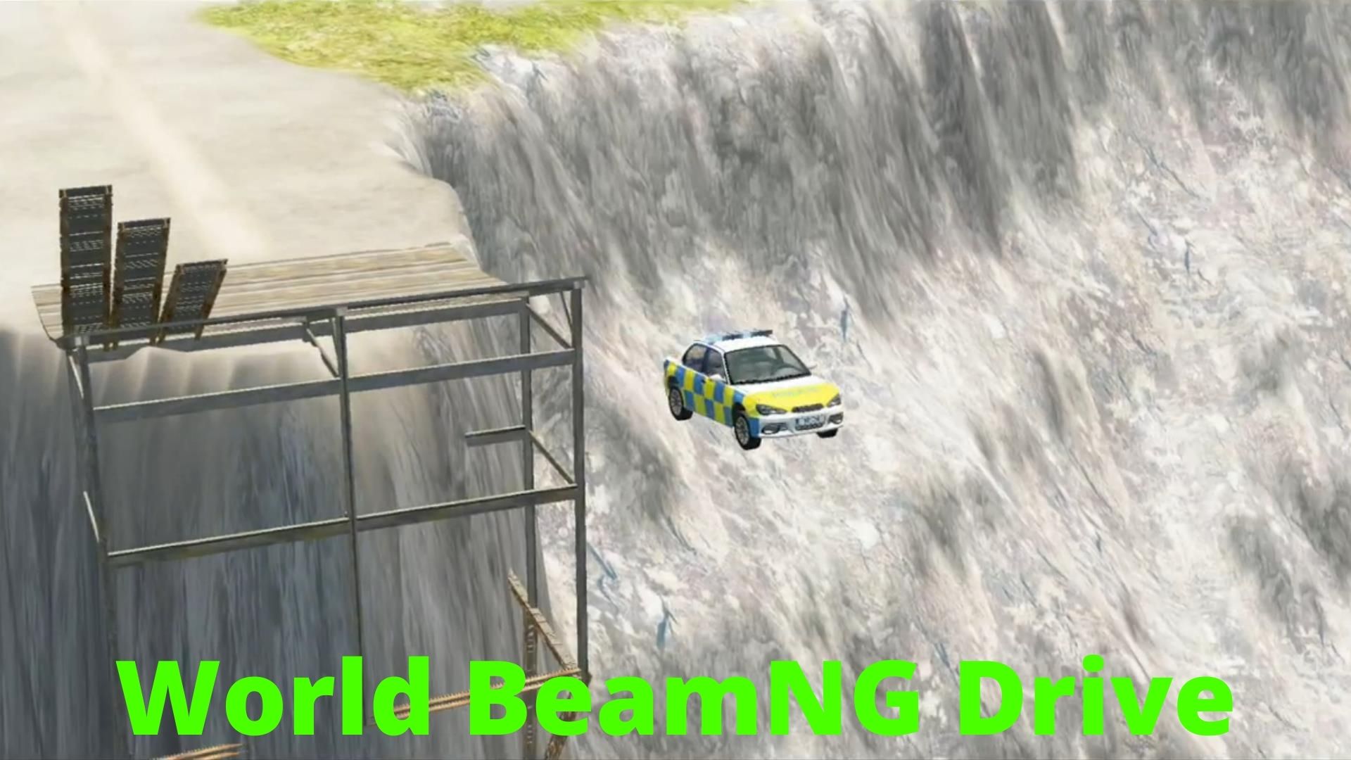 Прыжки с высоты #1 - BeamNG Drive | World BeamNG Drive