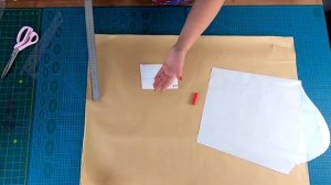 Шикарное платье с рукавом епископ. Моделирование и раскрой платья из двух видов ткани.mp4