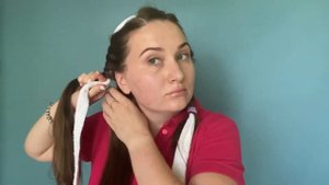 Как сделать кудри без щипцов и бигуди, на пояс от халата