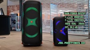 JBL Partybox 710 vs Partybox 110 Bass comparison??