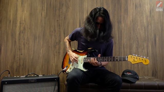 ทดสอบเสียง กีต้าร์ไฟฟ้า Fender Custom Shop 60s Heavy Relic / CR Strat - NAMM 2017 | เบ๊ เงียบ เส็ง смотреть онлайн