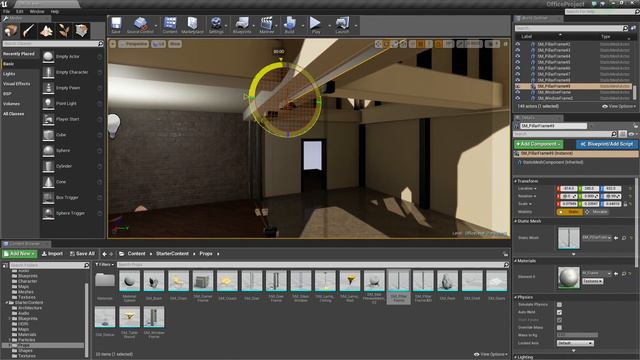 Intro to Level Creation Setup for the Sliding Door _ 08 _ v4.7 Tutorial Series _ Unreal Engine