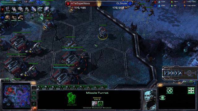 GL Snute (Z) vs mTw SuperNova (T) - G3 - StarCraft 2 - SC1809 смотреть онлайн