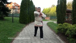 Боевая система "Трилистник". Основы перехода и движений по точкам. Урок 11.