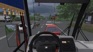 OMSI 2. Паз 3204. Чистогорск 0.9. Маршрут 41, Ул. Хуторская - Ул. Школьная.