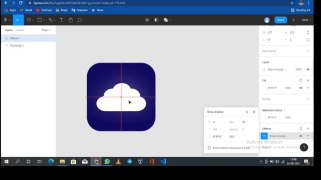 HOW TO CREATE AN ICON USING FIGMA | FIGMA ONLINE TUTORIAL смотреть онлайн