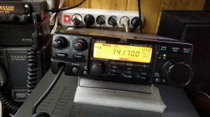 ALINCO DX-70 Test 20 met.