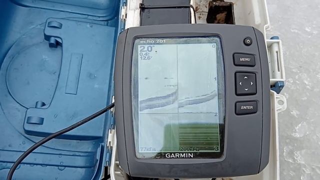 Рыбалка зимой с эхолотом. Эхолот GARMIN echo 201. Что может эхолот? #23 смотреть онлайн
