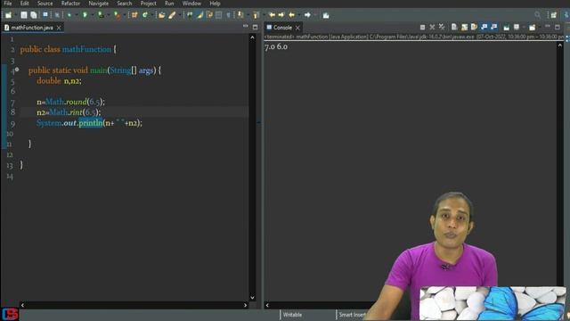Mathematical Function in Java Round vs Rint function. (Part-20) #javaforbeginners #java