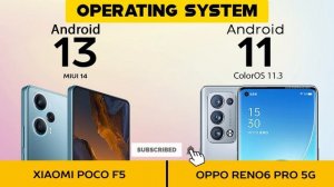 Xiaomi Poco F5 VS Oppo Reno 6 Pro - Full Comparison ⚡Which one is Best