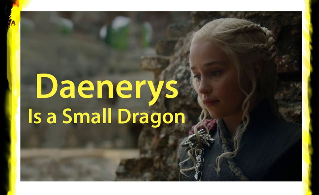 #Shots Daenerys Is a Small Dragon #gameofthrones #daenerystargaryen #daenerys #citadellantern