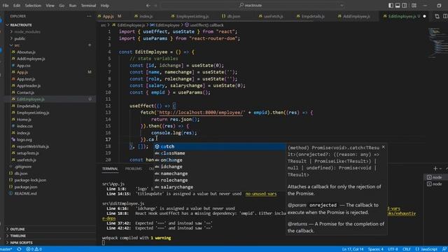 Making PUT request in react JS | React JS Full course