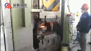 AFP Anyang Как сделать фланец на электрическом винтовом ковочном прессе