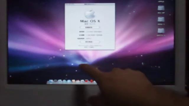 Mac OSX 10.5.6 on Shuttle X50 -2 смотреть онлайн