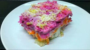 По-новому. Ну, оОчень вкусный Салат - Селедка под Шубой! New Year's salad "herring under a fur coat"