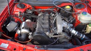 Поставили своими руками турбину на Audi 100 2.0 1985года и машина наконец поехала!