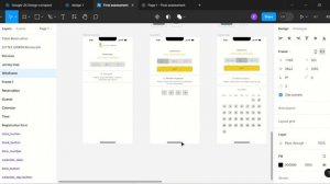 Table Reservation mobile app   Figma new