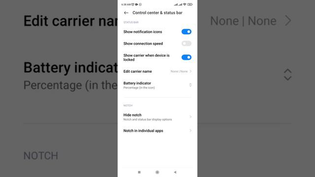 How to fix FM Radio app auto display notch bar setting on Xiaomi phone