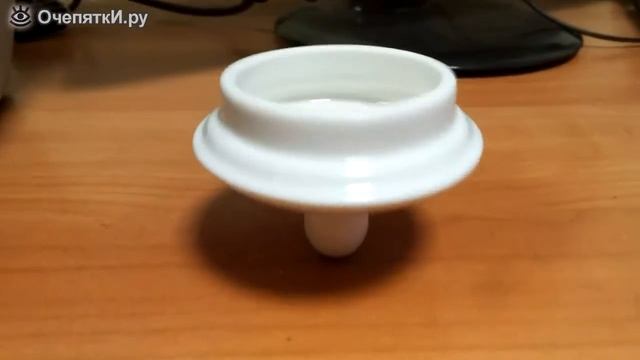 Крышка от сахарницы как юла