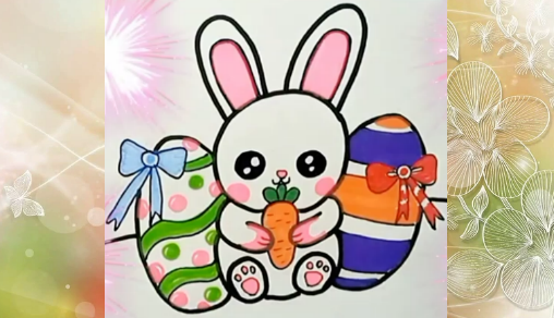 Пасхальный рисунок смотреть онлайн