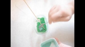 Как сделать бисер (жемчужины) для ванны?