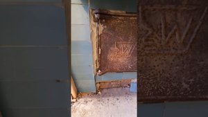 дымит печь при открытии