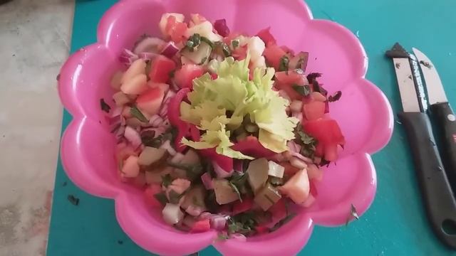 Салат "Богатство", повышает размер доходов и гемоглобин. смотреть онлайн