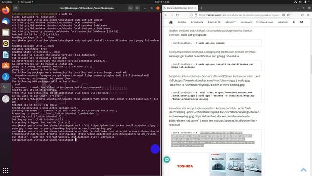 Cara Install Docker di Ubuntu Menggunakan Repository смотреть онлайн