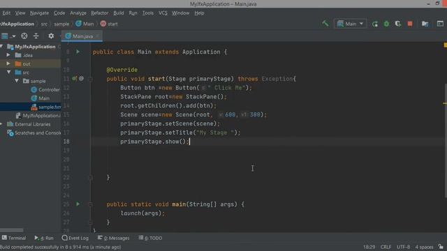 java FX stack pane layout смотреть онлайн