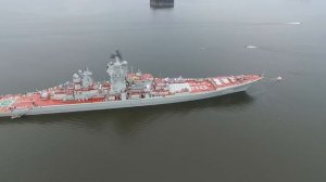 Атомный Крейсер "Петр Великий" и "Дмитрий Донской" ВМФ-2017