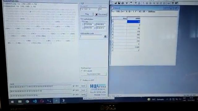 Ensayo de comunicación Modbus entre PC y PLC Twido con Intel Galileo como gateway смотреть онлайн